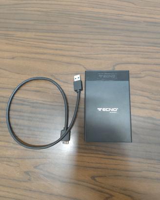 Disco Rigido Esterno HGST 1,5 TB con Box Esterno