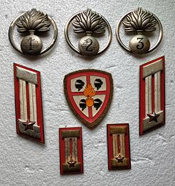 Lotto vintage GRANATIERI DI SARDEGNA 