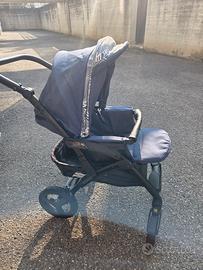 Trio con pedana isofix