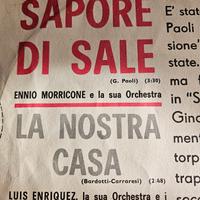 Gino Paoli Sapore di sale con orchestra Morricone