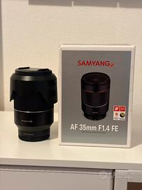 Samyang AF 35mm F1.4 Sony-E mount obbiettivo
