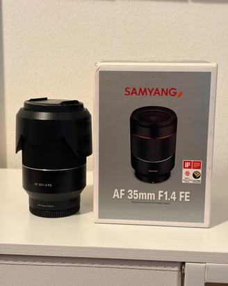 Samyang AF 35mm F1.4 Sony-E mount obbiettivo