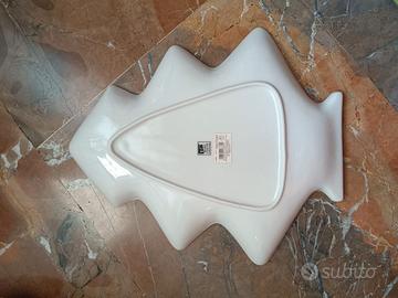 Piatto Natalizio a forma di albero – 36 cm, nuovo