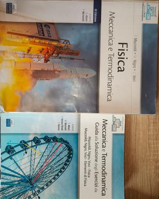 Fisica 1 Mazzoldi + Eserciziario 