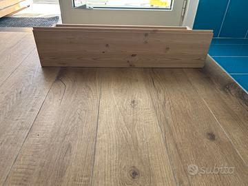 ikea Ivar 2 cassetti e contenitore con ruote