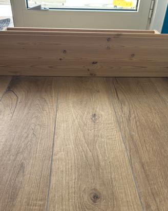 ikea Ivar 2 cassetti e contenitore con ruote