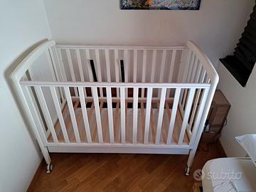 lettino bambini con cassettiera