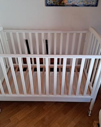 lettino bambini con cassettiera