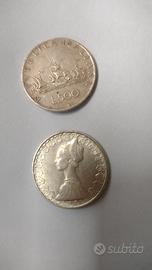 MONETA L.500 VELE A SINISTRA