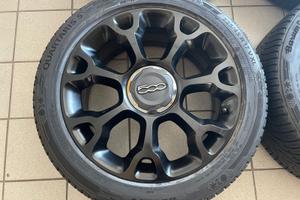 Cerchi in lega 17 originali fiat 500L con gomme