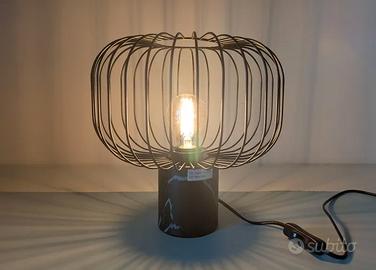 Lampada da Tavolo in Metallo Industrial