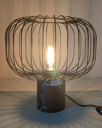 Lampada da Tavolo in Metallo Industrial
