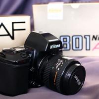 Fotocamera Nikon F 801 e zoom Nikkor 35-70