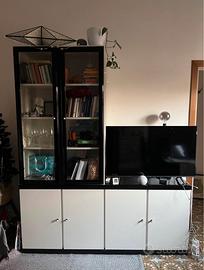 Mobile soggiorno con vetrinetta/ anche a pezzi