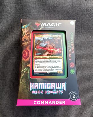 Magic Commander Deck  Upgrades Unleashed Sealed EN