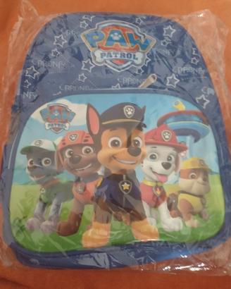 Paw Patrol zainetto blù con fantasia 