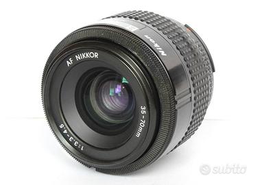 Nikon Nikkor AF 35-70 mm 3.3-4.5 Macro testato