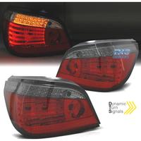 FANALI A LED DINAMICI BMW E60 03-07 ROSSO FUME