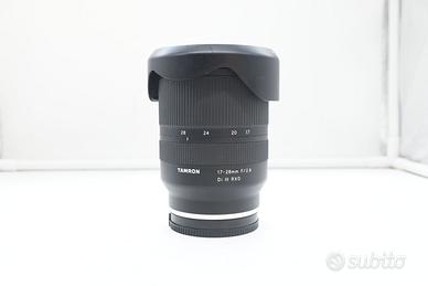 Tamron 17-28mm F/2.8 Di III RXD x Sony E