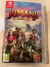 Jumanji gioco Nintendo switch