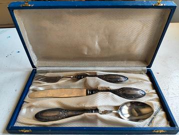 Tris Posate Argento 800/1000