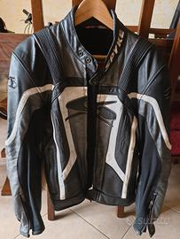 giacca moto Spyke in pelle taglia 50 