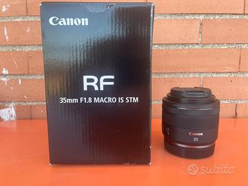 Canon RF 35mm f1.8 MACRO IS STM