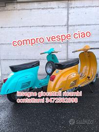 C ompro vespe, ciao , insegne , ricambi ...