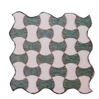 Graniglie verdi e bianche