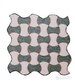 Graniglie verdi e bianche