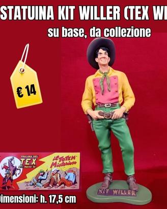 STATUINA KIT WILLER (TEX WILLER) - DA COLLEZIONE