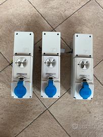 Presa da parete Interbloccata