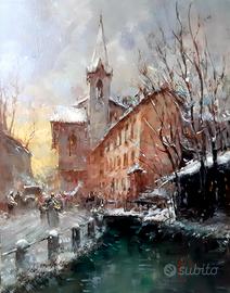 Quadro  a olio firmato 