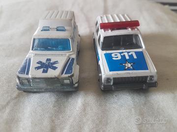 Modellini Majorette Jeep Cherokee e Chevrolet