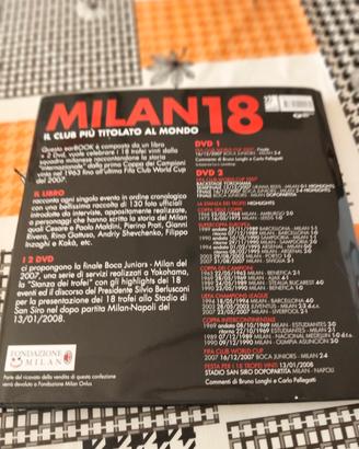 Libro + 2 DVD -MILAN18. IL CLUB PIÙ TITOLATO AL 