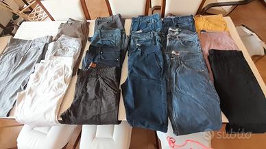 jeans e pantaloni uomo taglia 48 