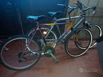 bicicletta  vintage cambio Shimano 