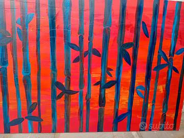 quadro acrilico su tela 