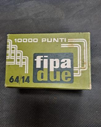 Punti metallici confezione da 10.000 di graffette