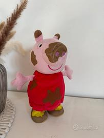 Prluche Peppa Pig interattivo cammina e salta