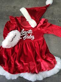 abito Natale Baby 3/6 mesi