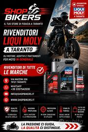 LIQUI MOLI OLII E LUBRIFICANTI A TARANTO SHOPBIKER