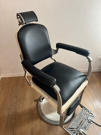 POLTRONA BARBIERE VINTAGE ANNI 50/60
