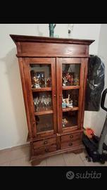 Credenza stile etnico vero legno .