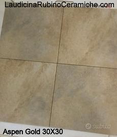 Piastrelle gres R11 per esterno Aspen Gold
