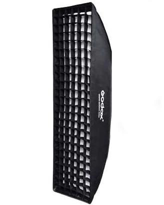 Coppia Godox Stripbox 30x120 cm attacco Bowens