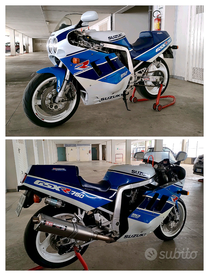 R 750 Gsx Usata Moto Suzuki Gsx 750 R 1990 Usata Suzuki GSX R 750