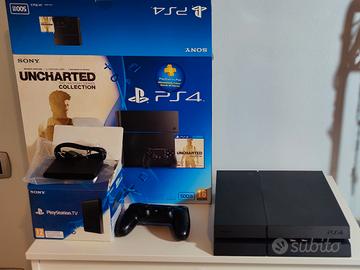 playstation 4   500gb + playstation tv