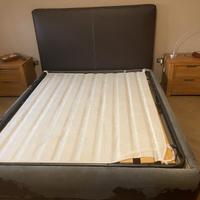 Letto matrimoniale contenitore 
