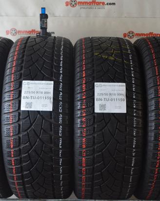 4 Pneumatici 225/50 R18 Dunlop Sp Winter Sport 3 D
